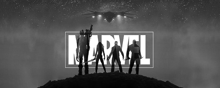 Marvel Guardian of Galaxy digital wallpaper, Marvel Comics, Guardians of the Galaxy