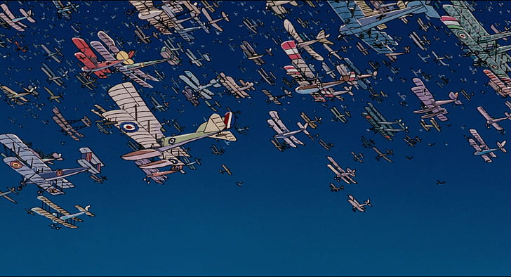 The Wind Rises, Studio Ghibli, anime, HD wallpaper