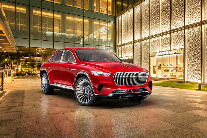 2018, Concept cars, 4K, Vision Mercedes-Maybach Ultimate Luxury