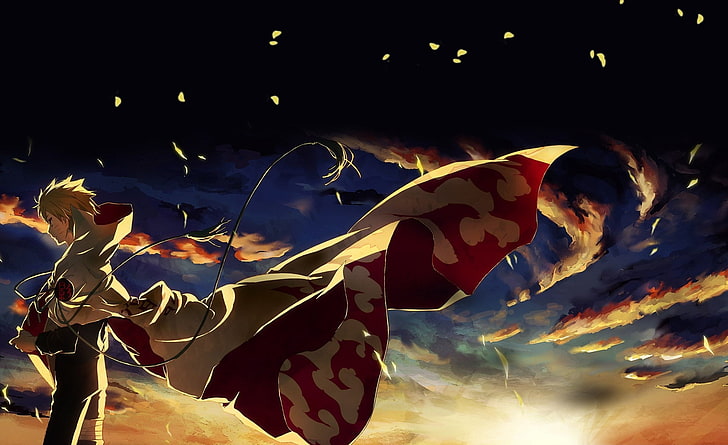 Naruto Layer Yondaime Hokage, Naruto digital wallpaper, Artistic