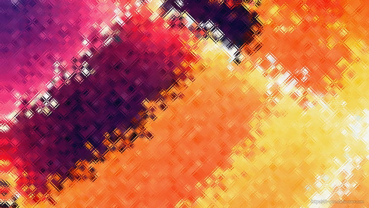 abstract, pattern, digital art, colorful, HD wallpaper