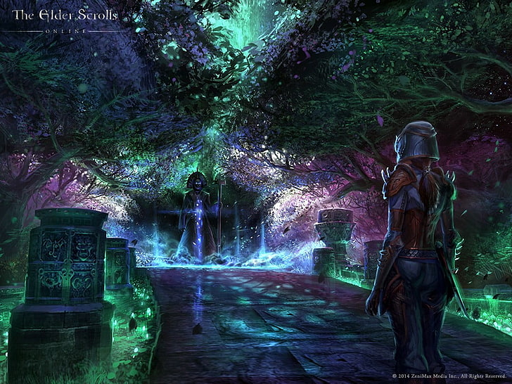 the Elder Scrolls digital wallpaper, The Elder Scrolls Online