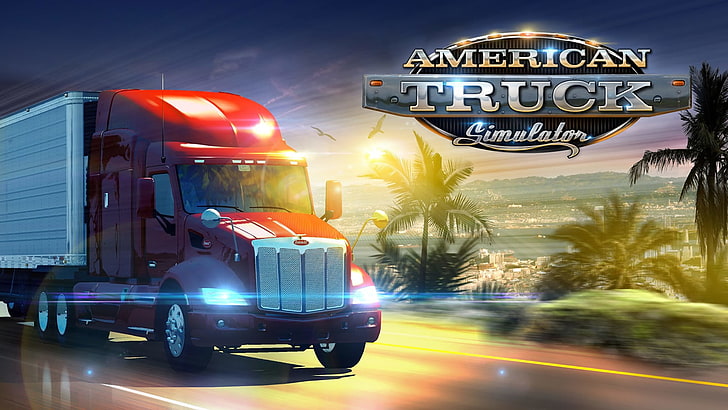 Hd Wallpaper Video Game American Truck Simulator Wallpaper Flare