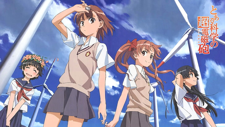 anime, anime girls, To aru Majutsu no Index, Misaka Mikoto, HD wallpaper