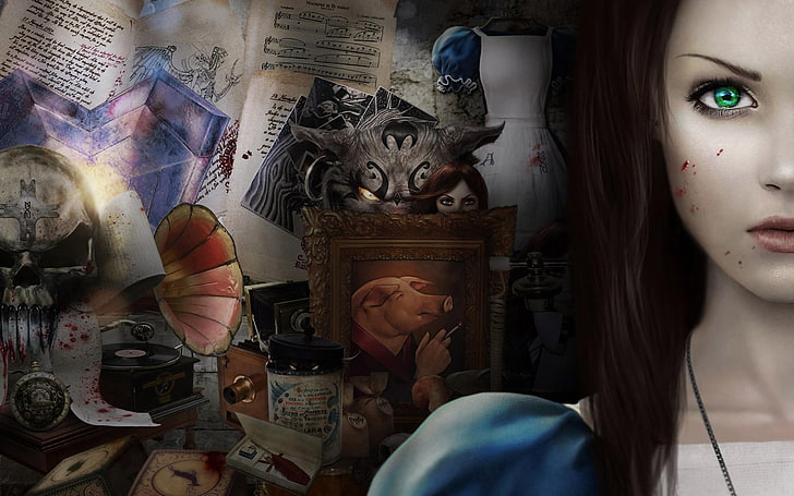 American McGee's Alice, Alice: Madness Returns, Alice in Wonderland, HD wallpaper