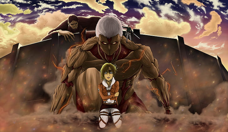 Anime, Attack On Titan, Armored Titan