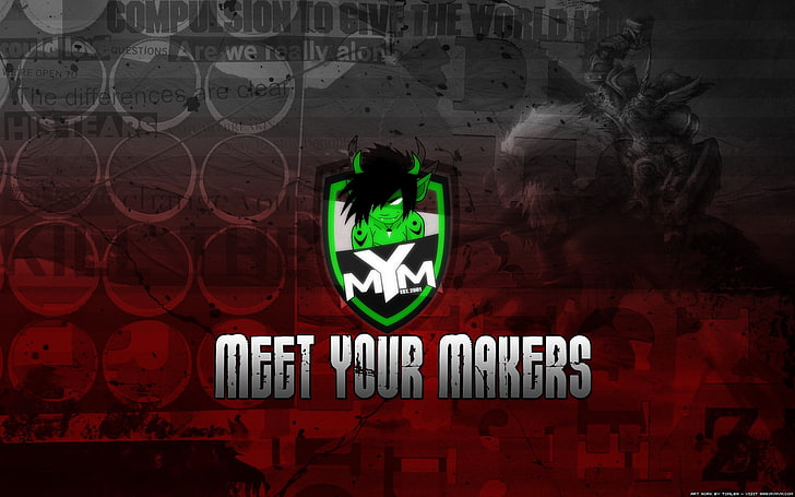 Meet Your Makers, red, no people, communication, wall - building feature, HD wallpaper