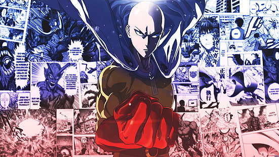 HD wallpaper: Saitama of One Punch Man anime illustration, One-Punch Man,  representation | Wallpaper Flare