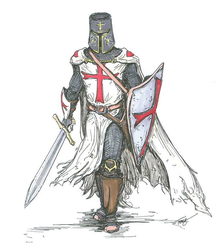 knights crusader medieval templar 1563x1788  Art Dress HD Art