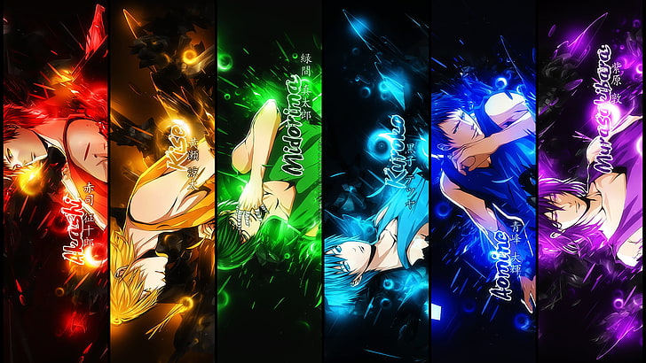 Koroku No Basket wallpaper, Anime, Kuroko's Basketball, Atsushi Murasakibara, HD wallpaper