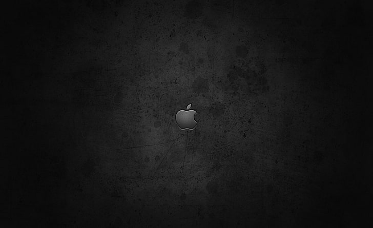 Apple Logo On Dark Background, Apple logo, Computers, Mac, no people HD wallpaper