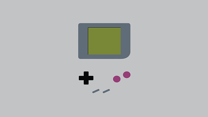 untitled, GameBoy, studio shot, copy space, indoors, white background, HD wallpaper
