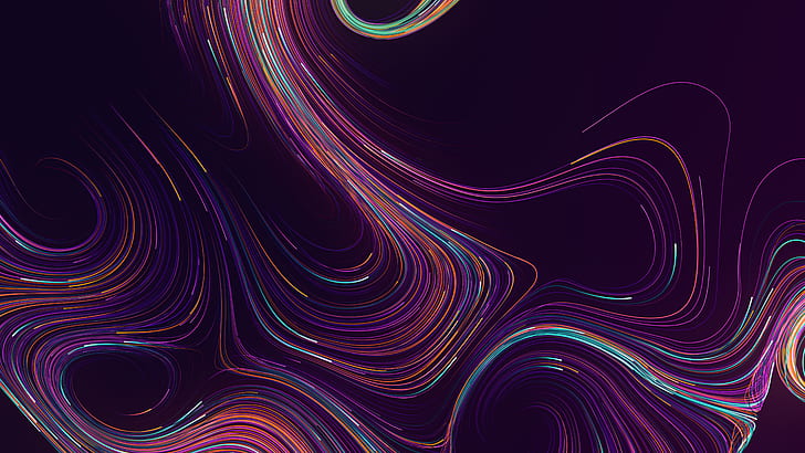 abstract, swirl, HD wallpaper