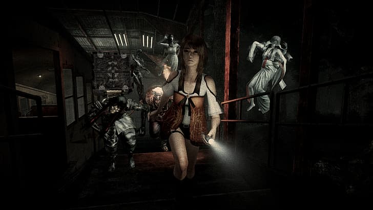 Fatal Frame: Maiden of Black Water, Video Game Horror, ghost, HD wallpaper