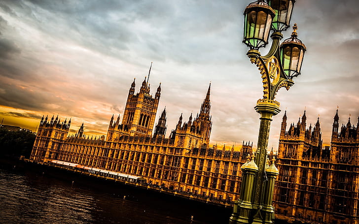 Westminster Palace, London, England, HD wallpaper