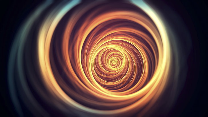 Abstract whirlpool-Windows 10 Wallpaper, spiral illustration HD wallpaper
