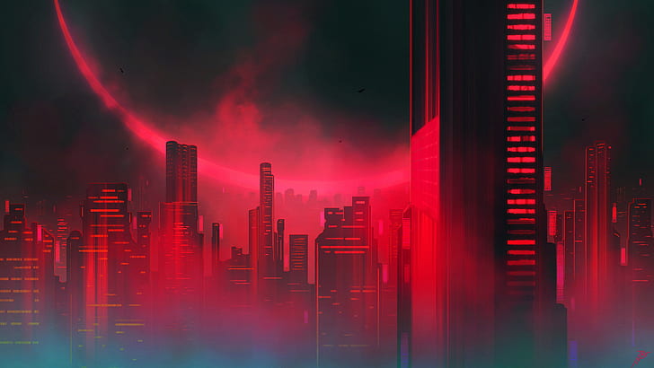 Sci Fi, City, Building, Futuristic, Skyscraper