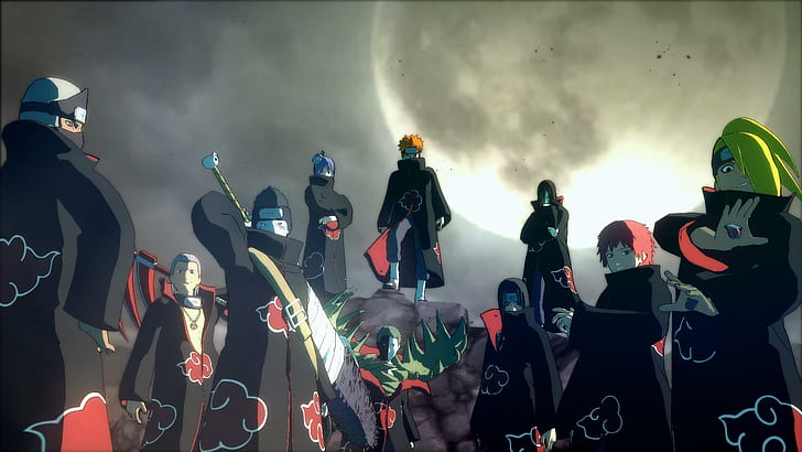 Video Game, Naruto Shippuden: Ultimate Ninja Storm 4, Akatsuki (Naruto), HD wallpaper