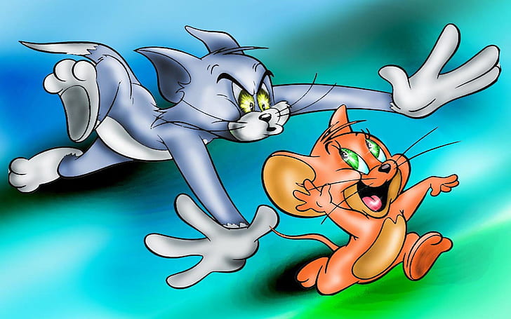 Puss Tom And Mouse Jerry Picture Desktop Hd Wallpaper For Mobile Phones Tablet And Pc 1920×1200