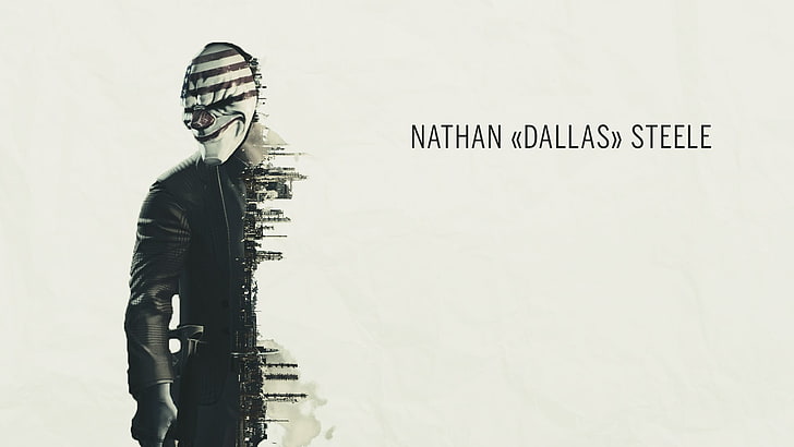 Nathan Dallas Steele, video games, Payday 2, Payday: The Heist