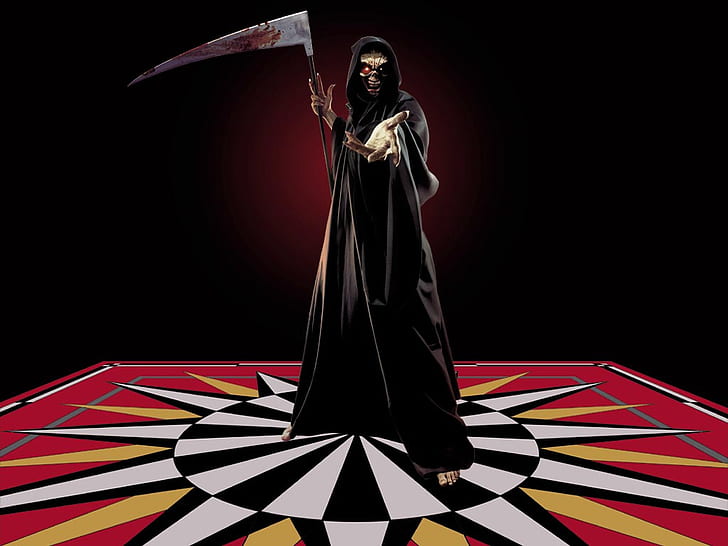album cover black Iron Maiden's Reaper Entertainment Music HD Art