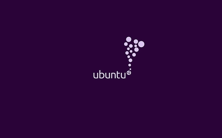 Bubbly Ubuntu, Ubuntu logo, Computers, Linux, linux ubuntu, text, HD wallpaper