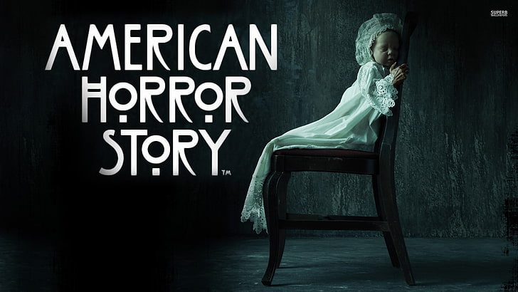 American Horror Story, TV, sitting, one person, full length, seat, HD wallpaper