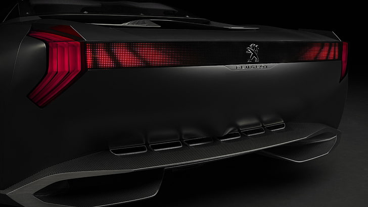 Peugeot Onyx, concept cars, studio shot, red, no people, close-up, HD wallpaper