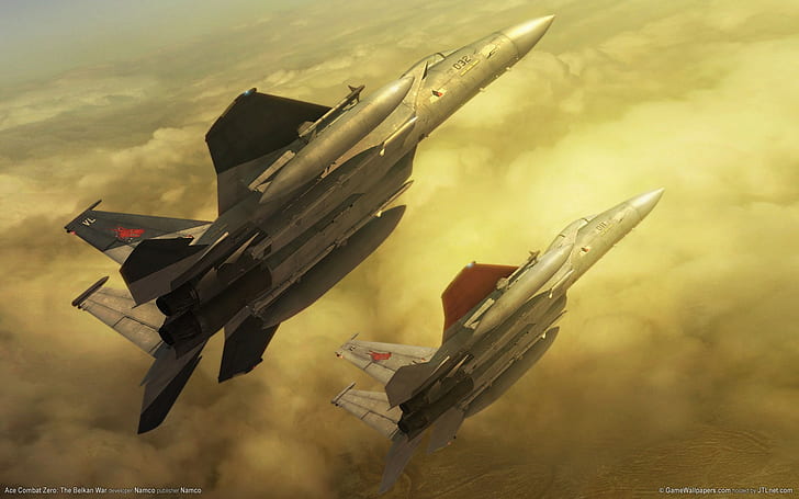 Ace Combat, Ace Combat Zero: The Belkan War, F15 Eagle, HD wallpaper