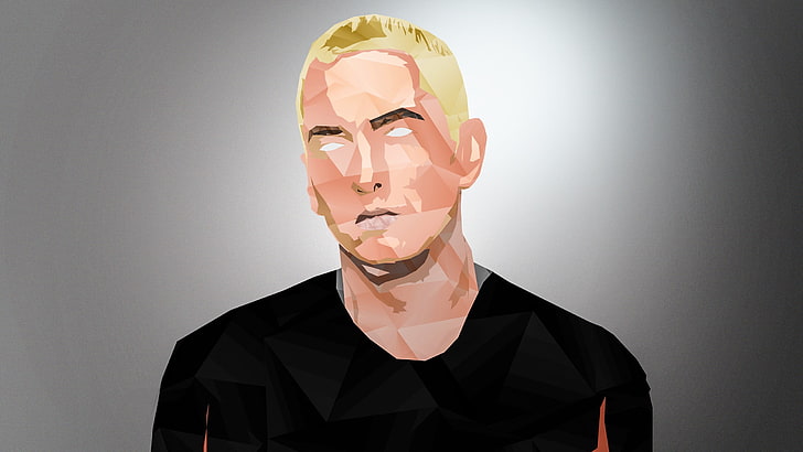 HD wallpaper: Eminem digital art, shadyxv, Marshall Mathers, low poly, rap  | Wallpaper Flare