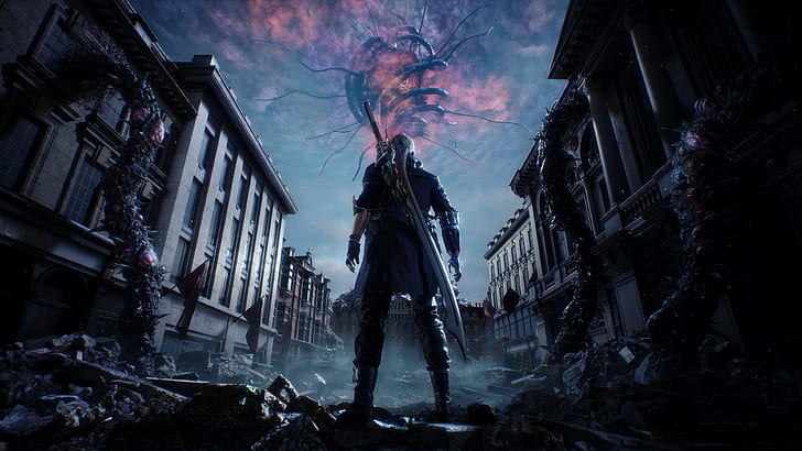 Nero, 4K, Devil May Cry 5, HD wallpaper