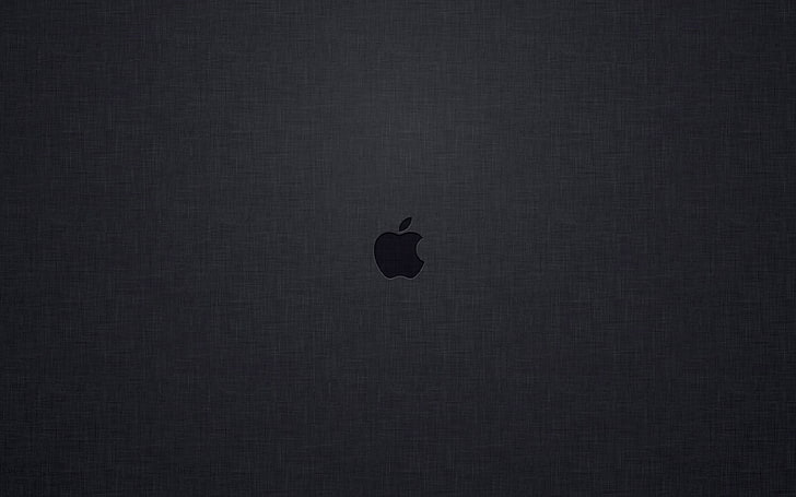 wallpaper, tiny, apple, logo, dark, no people, sky, silhouette, HD wallpaper