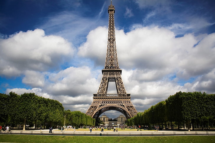 eiffel tower images background, architecture, travel destinations, HD wallpaper