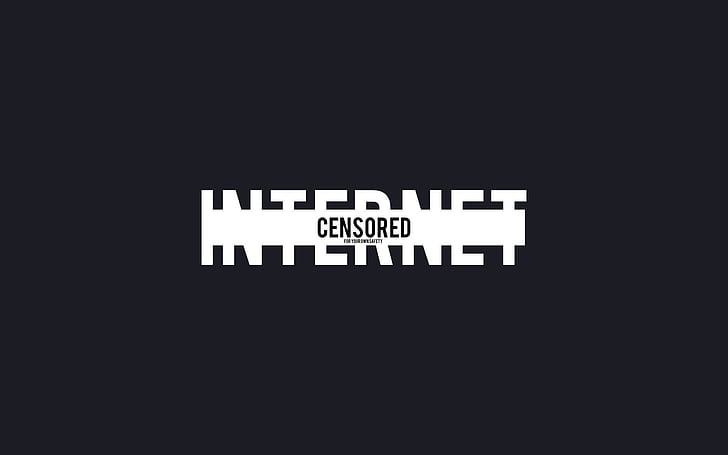 Internet, censored, censorship, HD wallpaper