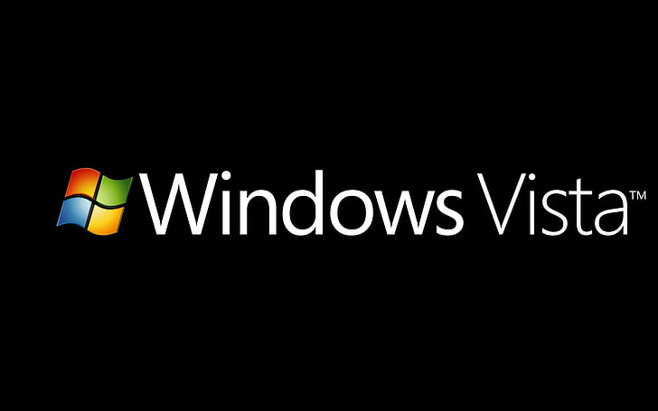 black cool Windows Vista Logo Technology Windows HD Art, new