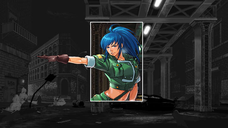 HD wallpaper: King of Fighters, Leona Heidern, video games, Fighting Games  | Wallpaper Flare