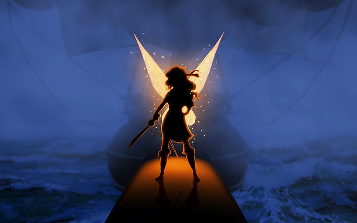 The Pirate Fairy, HD wallpaper