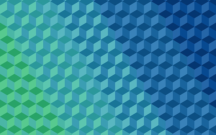 blue and green dynamic wallpaper, abstract, digital art, Windows 8, HD wallpaper