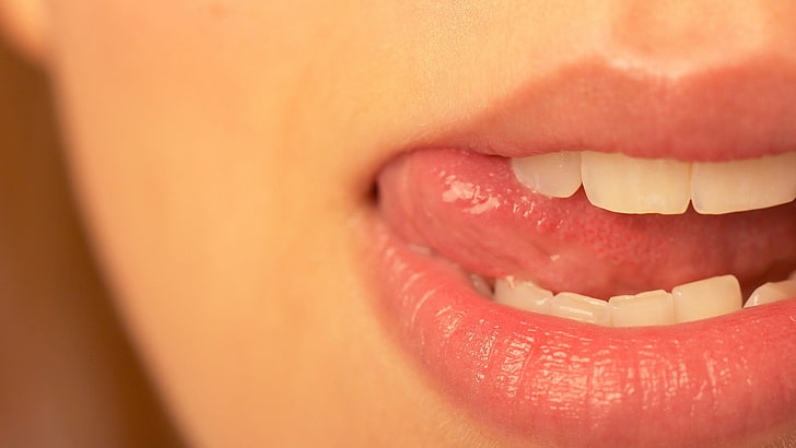 open mouth, lips, women, model, closeup, human lips, human body part, HD wallpaper