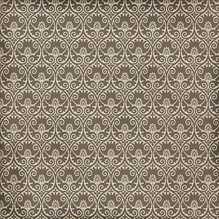 white and brown decorative frame, background, pattern, wallpaper