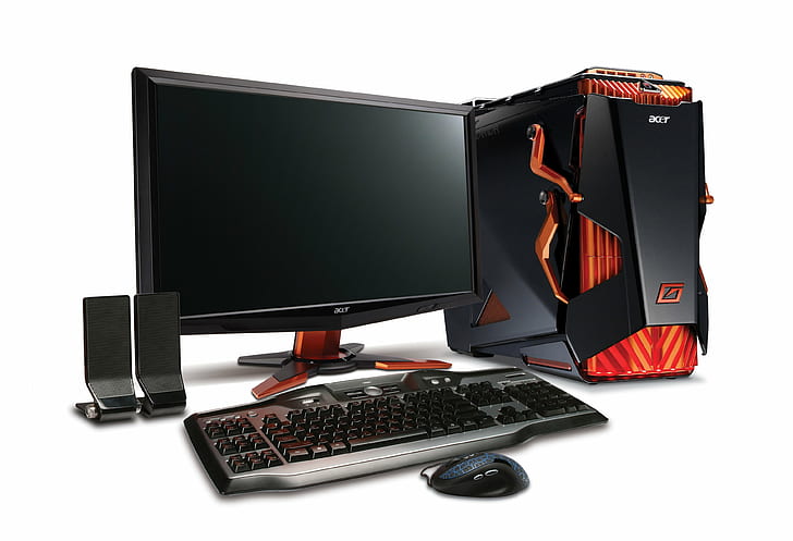 acer, aspire, computer, desktop, gaming, predator, HD wallpaper