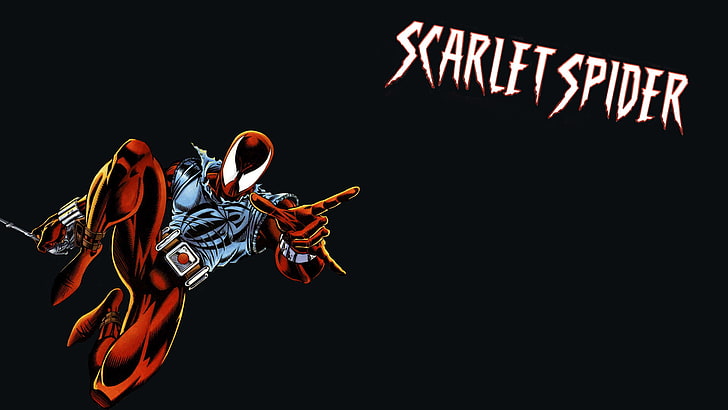 scarlet spiderman wallpaper hd