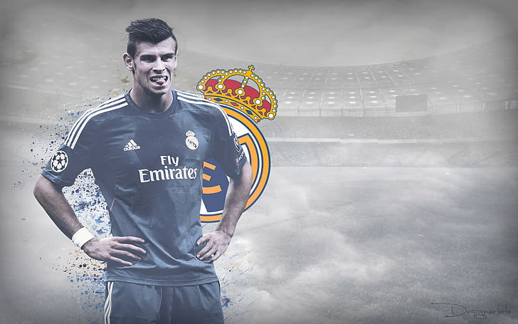 Gareth Bale, Real Madrid, Look At Viewer, Football Player