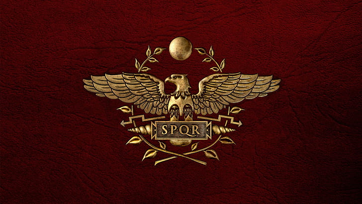 Rome, Roman, Italy, ancient, eagle, history, flag, HD wallpaper