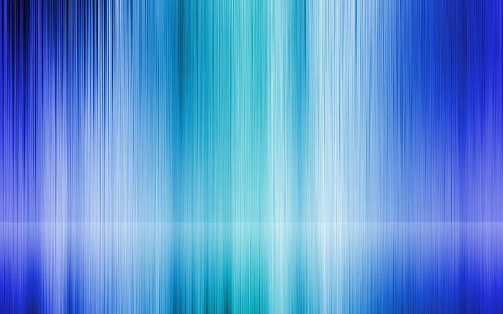 abstract, lines, blue, gradient, digital art, HD wallpaper
