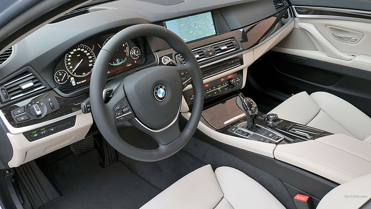 black Renault car steering wheel, BMW Active, Hybrid, car interior