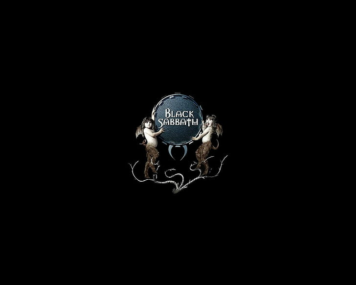 Band (Music), Black Sabbath, Hard Rock, Heavy Metal, black background, HD wallpaper