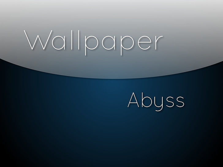 Abyss wallpaper, Technology, Black, Blue, Coders, Gloss, Sheen