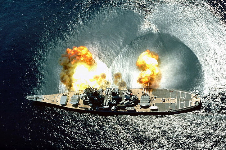guns military ships navy boats cannons uss missouri vehicles Aircraft Military HD Art, HD wallpaper