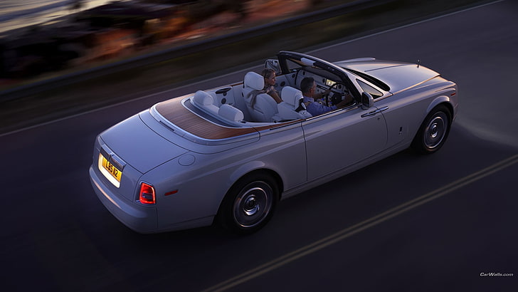 Rolls-Royce Phantom, car, British cars, luxury cars, coupe, HD wallpaper